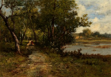 Léon Richet - Marcher au bord de la rivière
