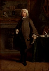 Samuel Richardson by Joseph Highmore (2). Free illustration for personal and commercial use.