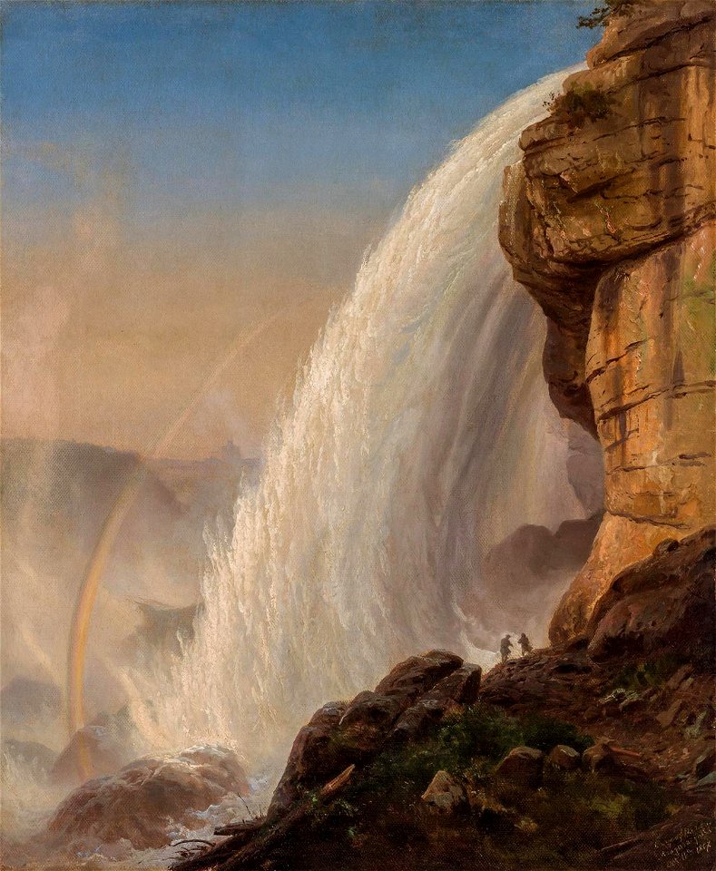 Cave of the Winds Niagara Falls by Ferdinand (Joachim) Richardt
