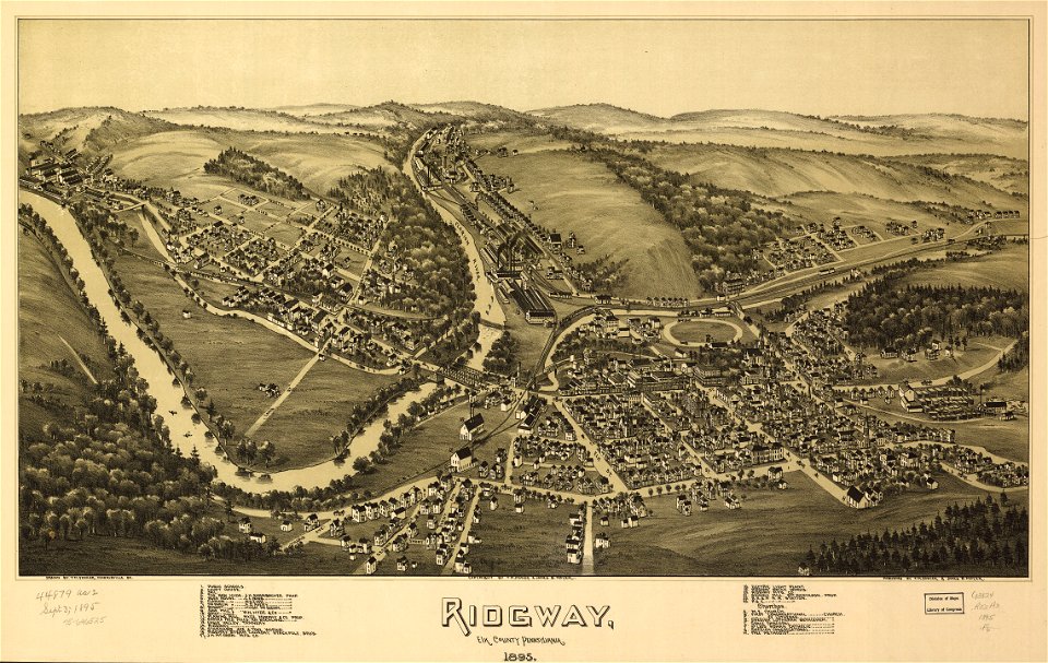 Ridgway, Elk County, Pennsylvania, 1895. LOC 75696525