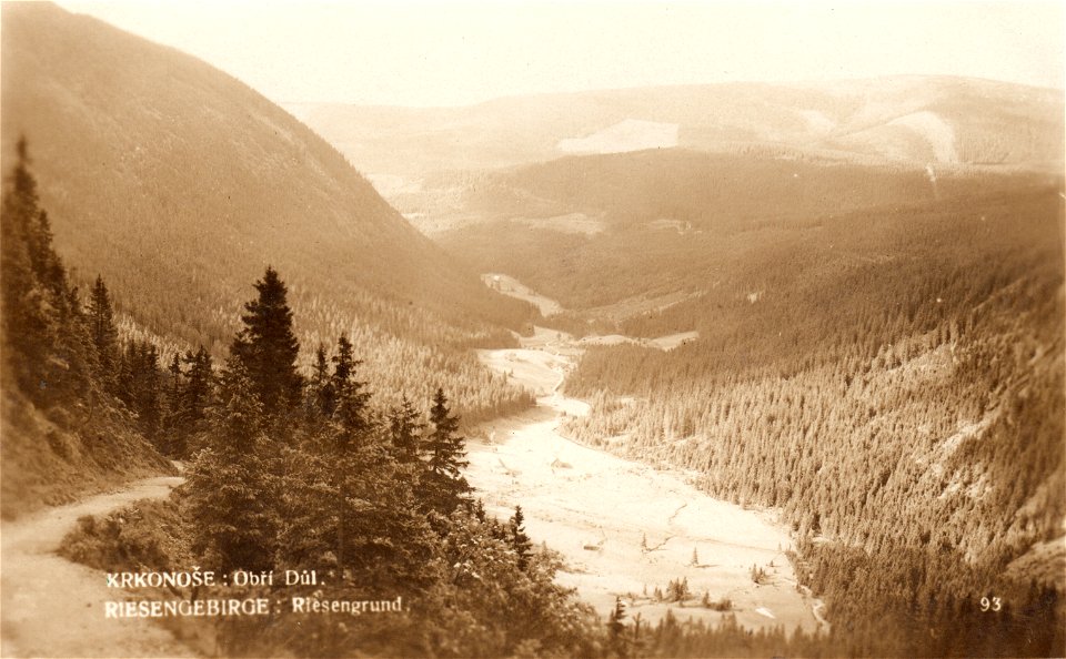 Riesengrund im Riesengebirge