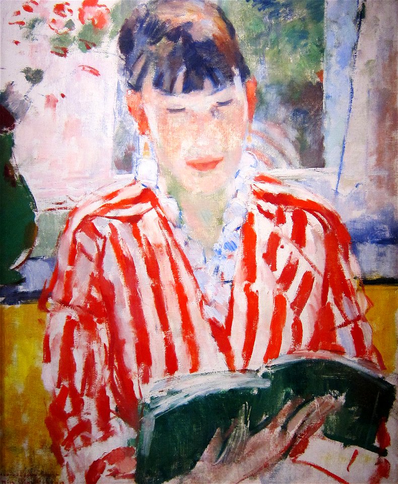 Rik Wouters (1882-1916) Lezende vrouw (1913) Schepenhuis Mechelen 16-12-2011 14-53-15