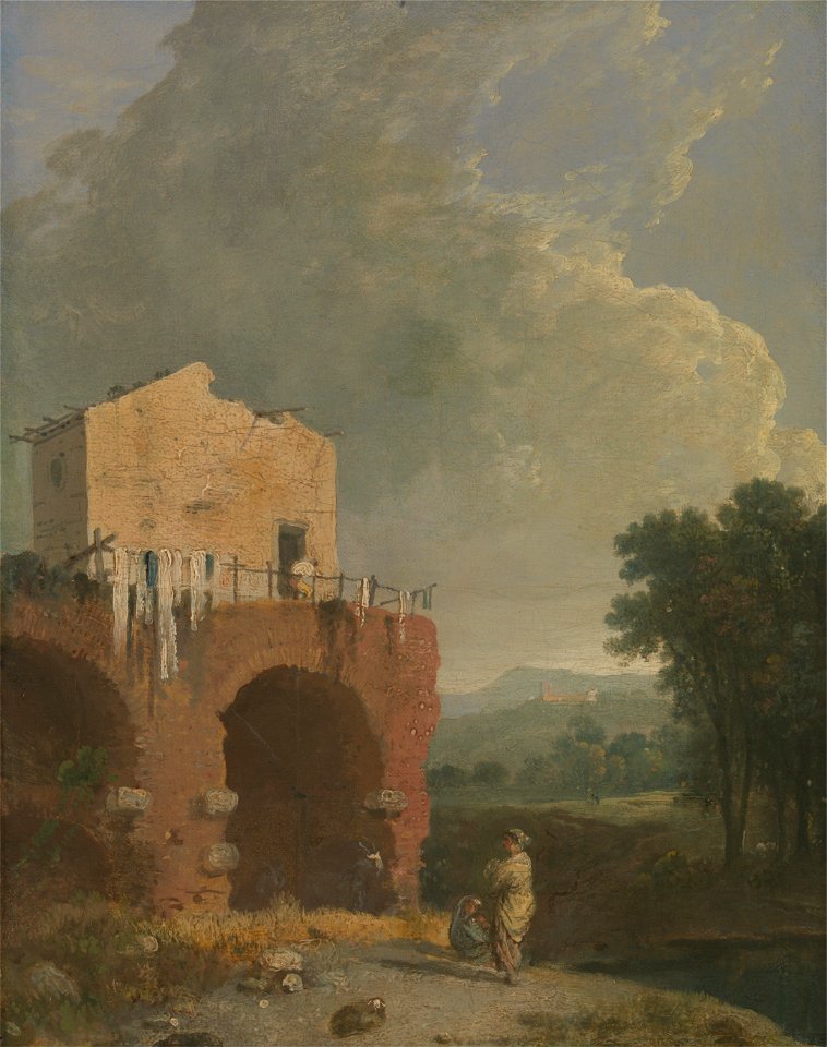 Richard Wilson - Hadrian's Villa - Google Art Project