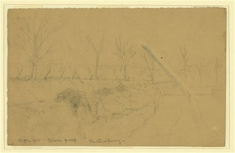 Rifle pit, Bomb proofs, Petersburg LCCN2004660682