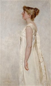 Mary Curtis Richardson - Portrait of Mary Blanche Hubbard