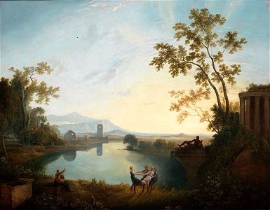 Richard Wilson - Apollo and the Seasons (Classical Landscape) - 1956.11.68 - Smithsonian American Art Museum