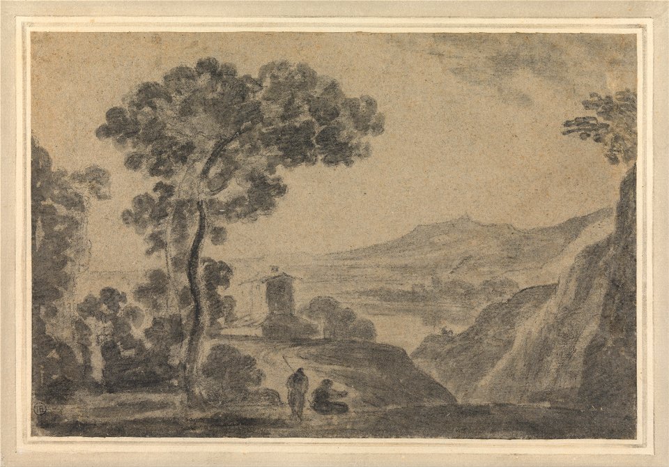 Richard Wilson - Italianate Landscape Composition - Google Art Project