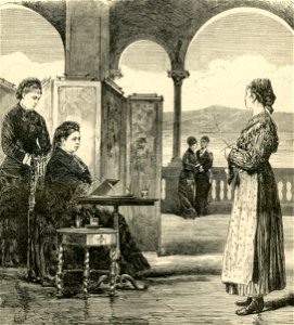 Ricordi della Regina Vittoria in Italia sua Maestà nella villa Clara a Baveno