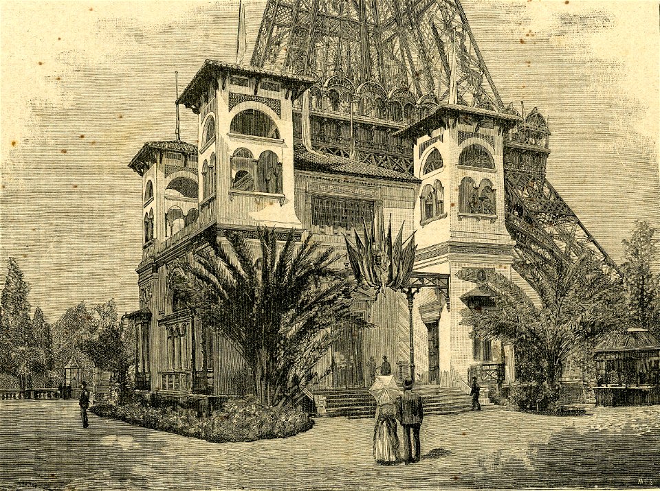 Ricordi dell’Esposizione di Parigi Il palazzina del principato di Monaco