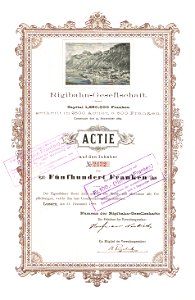 Rigibahn-Gesellschaft 1889