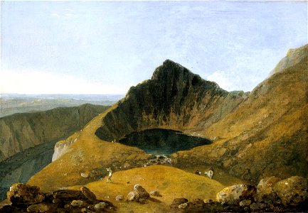 Richard Wilson - Llyn-y-Cau, Cader Idris - Google Art Project