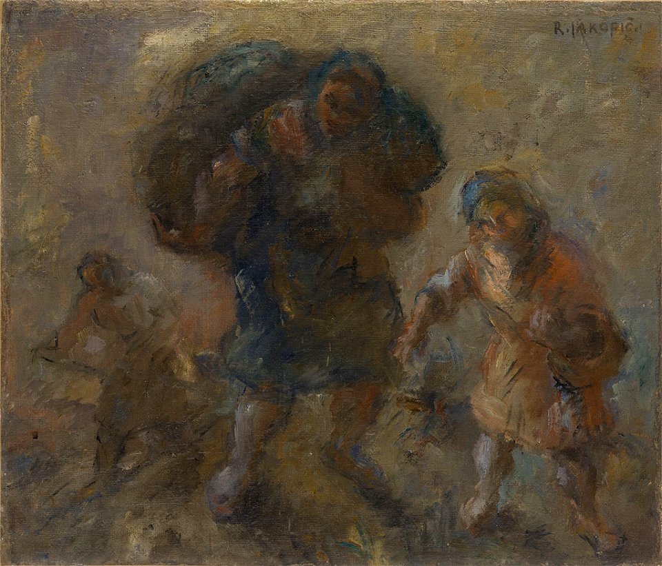 Rihard Jakopič - Begunci
