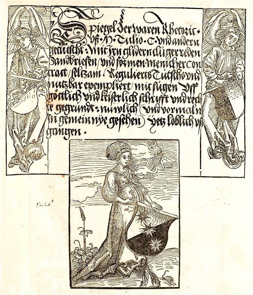 Riederer rhetoric freiburg 1493 1r press