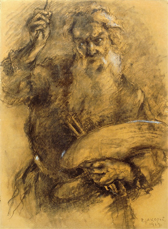 Rihard Jakopič - Avtoportret
