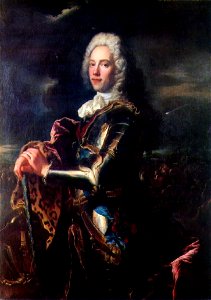 Charles Louis Auguste Fouquet, duc de Belle-Isle - after Hyacinthe Rigaud. Free illustration for personal and commercial use.