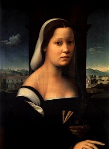 Ridolfo del Ghirlandaio - Portrait of a Woman, called The Nun - WGA08928