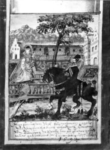 Ridderlig scen - Nationalmuseum - 29113