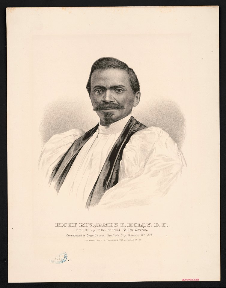 Right Rev. James T. Holly, D.D., first bishop of the National Haitien Church LCCN93511238