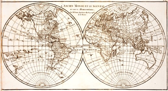 Rigobert-Bonne-Atlas-de-toutes-les-parties-connues-du-globe-terrestre MG 9981. Free illustration for personal and commercial use.