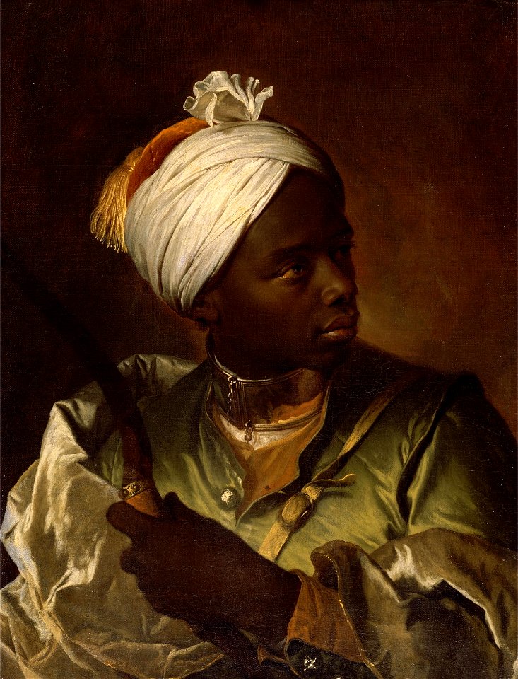Hyacinthe Rigaud - Jeune nègre avec un arc (ca.1697)