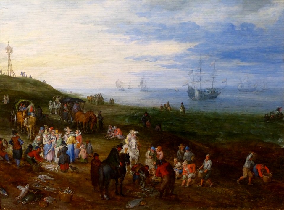 Rigaud19,Retour de pêche Brueghel