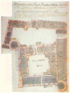 Riga castle ground floor by Brotze