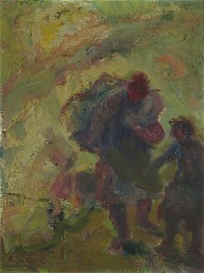Rihard Jakopič - Begunci II