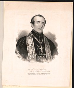 Right Rev. John Hughes, D.D., coadjutor & administrator of the Diocese of New York - J. Penniman ; lith. of Endicott. LCCN89709356