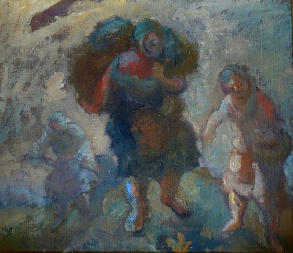 Rihard Jakopič - Begunci III