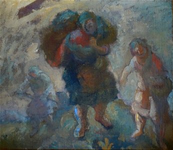 Rihard Jakopič - Begunci III