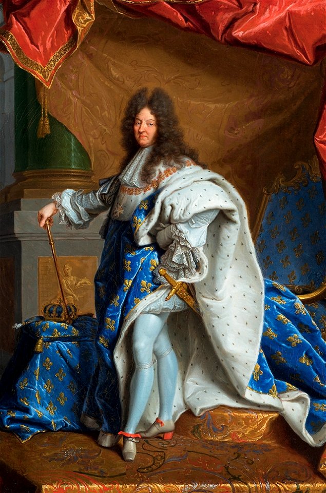 Modello for the Portrait of Louis XIV by Hyacinthe Rigaud