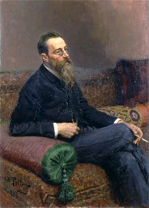 Rimsky-Korsakov by Repin. Free illustration for personal and commercial use.