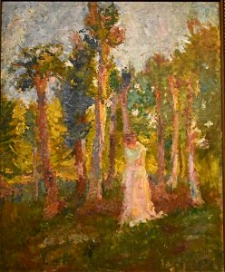 Rihard Jakopič Amidst the Hornbeams