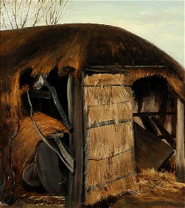 L. A. Ring - Gammelt udhus (1907)