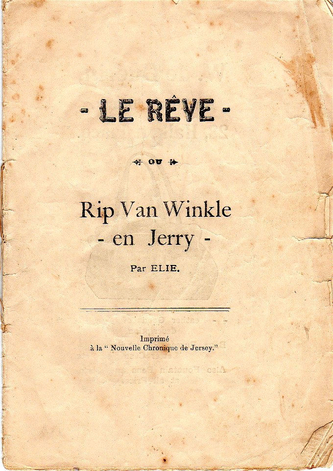 Rip Van Winkle en Jerry Elie