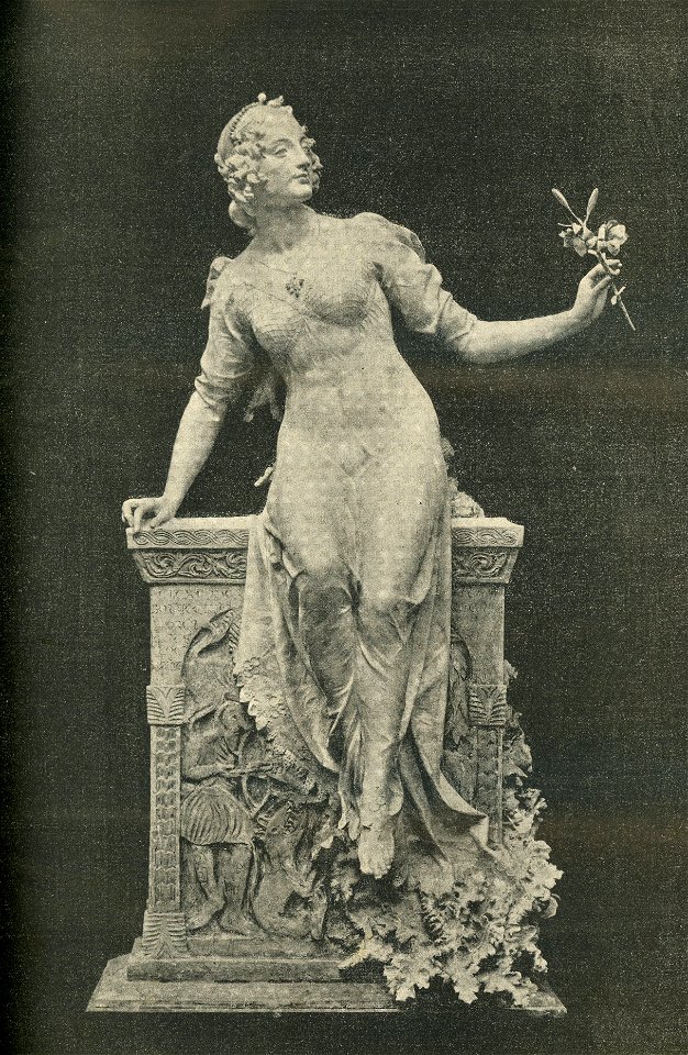 Rinascita, statua di Ettore Ximenes