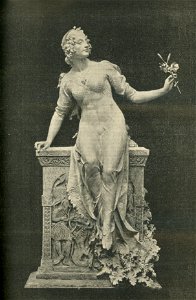 Rinascita, statua di Ettore Ximenes