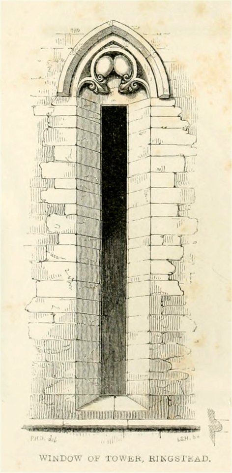 Ringstead Window of Tower stylesofarchitec00rick 0170