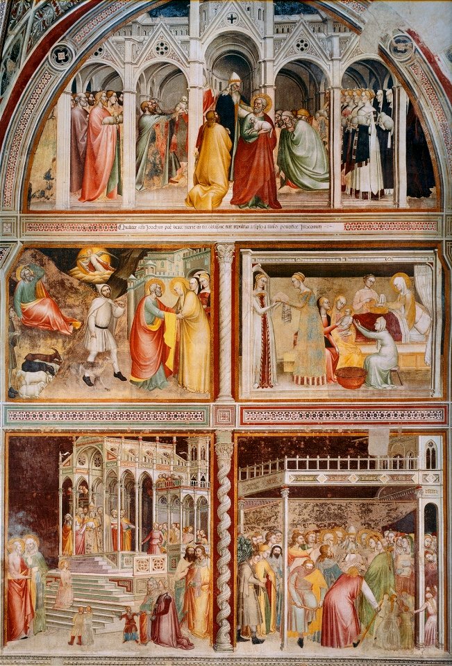 Rinuccini Chapel, Northern wall