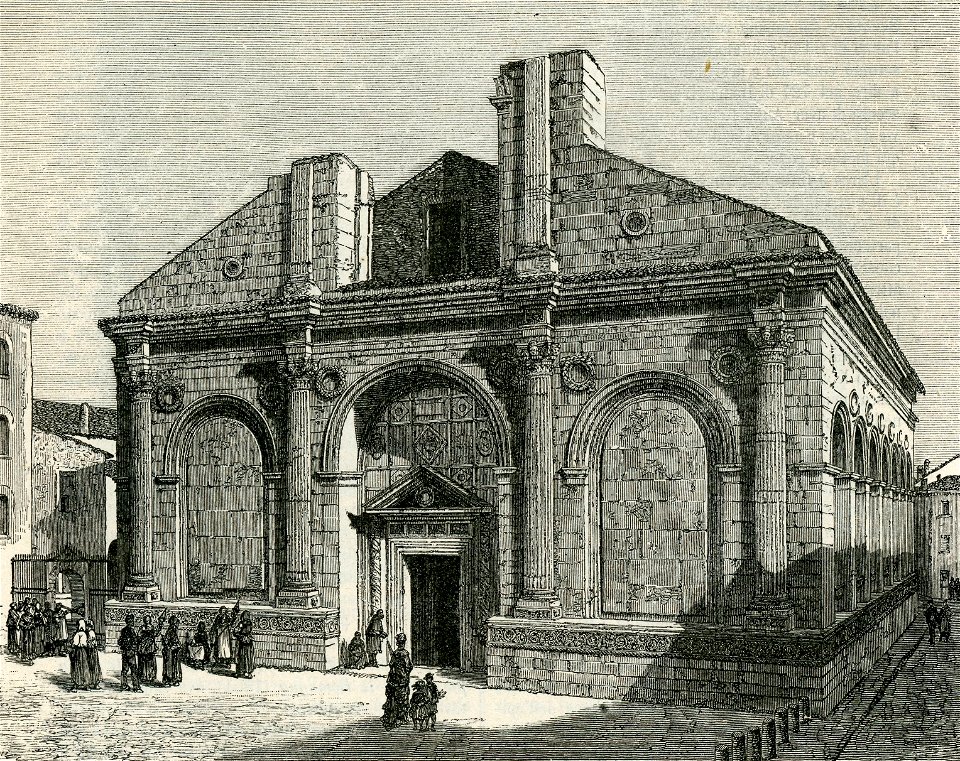 Rimini facciata del Tempio Malatestiano