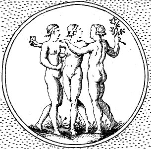 Ripa - Iconologie - 1643 - II - p. 107 - amitie