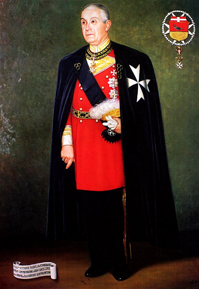Ritratto del Gran Priore Vittorio Marullo di Condojanni