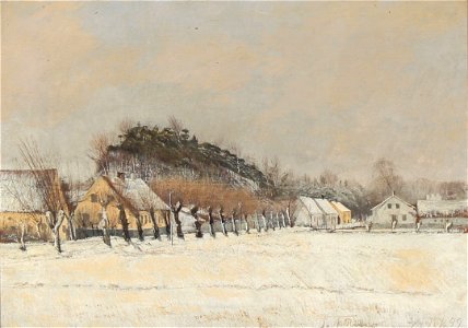 L. A. Ring - Vej fra Frederiksværk til Torup (1899)