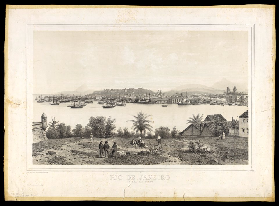 Rio de Janeiro, da Ilha das Cobras, da Coleção Brasiliana Iconográfica