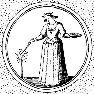 Ripa - Iconologie - 1643 - II - p. 156 - felicite mondaine