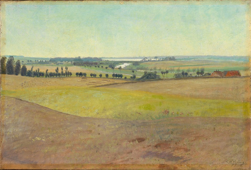 L.A. Ring, Landskab, 1895, NG.M.04389, Nasjonalmuseet