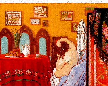 Rippl Woman Combing Her Hair