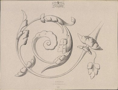 Rinceau, Style Renaissance, objectnr A 59249