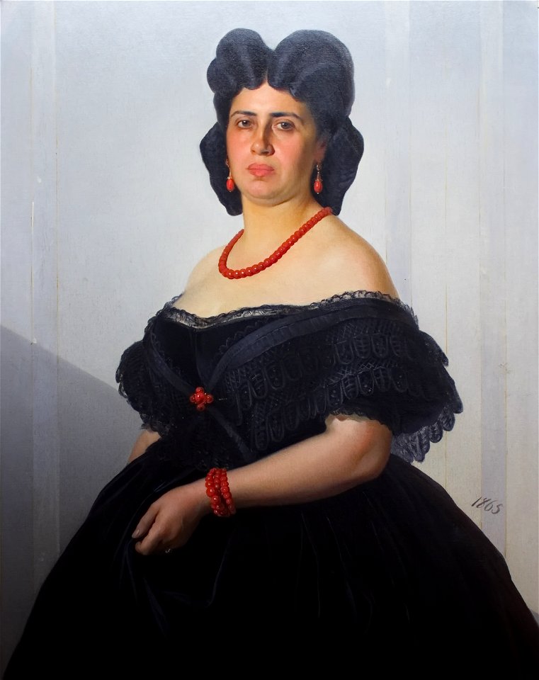 Ritratto della Signora Clava - Michelangelo Pittatore