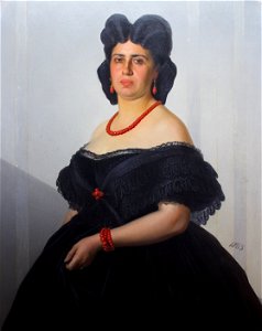 Ritratto della Signora Clava - Michelangelo Pittatore
